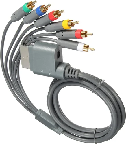 Miniatura 5 de traderplus Cable de video HDTV y RCA estéreo AV de 6 pies para Microsoft Xbox 360 / Xbox 360 Slim