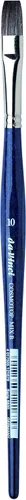 Da Vinci Watercolor Serie 5830 CosmoTop Mix B Pincel para pintar, Mezcla sintética/natural para lavado plano, Tamaño 10