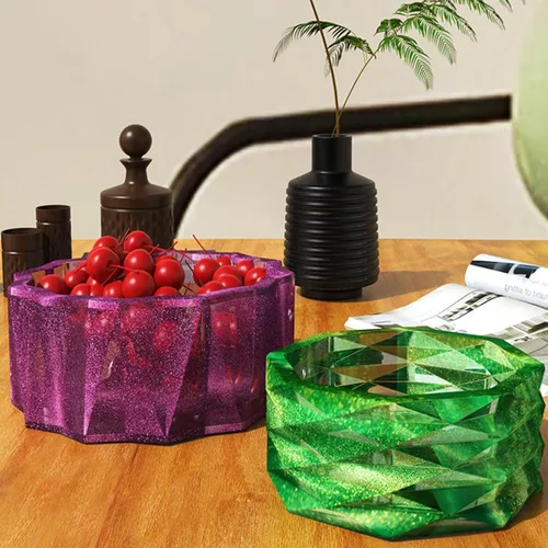 Miniatura 2 de Molde de silicona para macetas, jarrón de plantas suculentas, moldes de cactus, moldes de resina epoxi, molde de arcilla de cemento para velas
