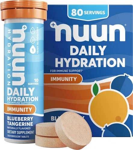 Miniatura 7 de Nuun Inmunidad – Tabletas de electrolitos con vitamina D, C, E y A, jengibre, saúco, magnesio y 4 otros electrolitos esenciales, veganas, cítrico