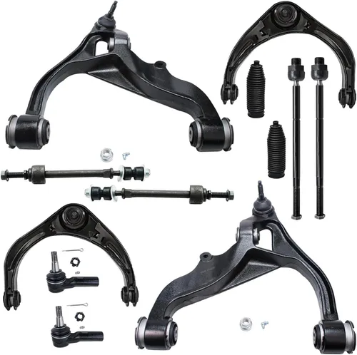 Miniatura 16 de Detroit Axle - Kit de extremo delantero para Ford 1998-2001 Explorer Mercury Mountaineer, 4 barras estabilizadoras delanteras y traseras, 2 brazos