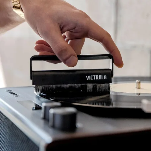 Miniatura 7 de Victrola 'The Kit' - Un kit de limpieza de discos de vinilo, funciona como soporte de discos, incluye cepillo antiestático, solución de limpieza