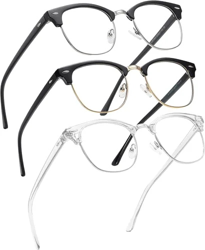 Miniatura 10 de Perfectmiaoxuan - Gafas con bloqueo de luz azul, para computadora/juegos/pantalla para mujeres u hombres, anti luz azul y UV, Estándar