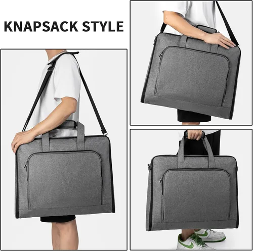 Miniatura 5 de Bolsa de ropa para viajes, bolsa grande para colgar en la ropa, bolsa de vestir