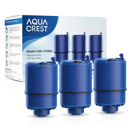 AQUA CREST Reemplazo del filtro de agua PUR® Plus para todos los filtros de agua PUR® Plus, reemplazo del filtro PUR® RF-9999®, certificado NSF 42,