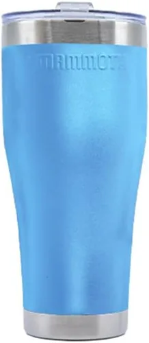 Miniatura 11 de Mammoth Coolers Rover - Vaso térmico de doble pared con aislamiento al vacío, acero inoxidable, 30 onzas