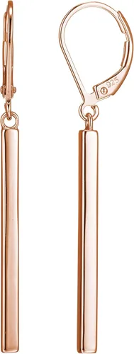 Miniatura 12 de Amazon Essentials Aretes colgantes de oro amarillo de 18 quilates o oro rosa de 14 quilates sobre plata esterlina (anteriormente colección Amazon)