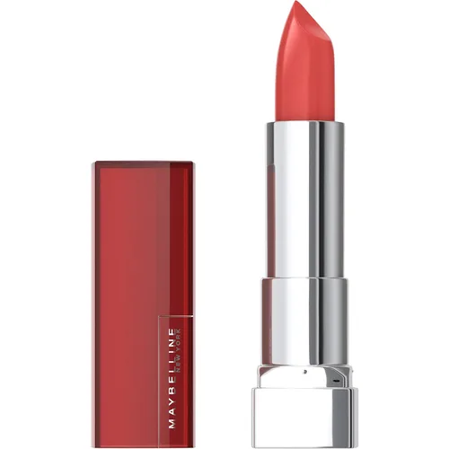 Maybelline New York Color Sensational Lápiz labial, maquillaje de labios, acabado crema, lápiz labial hidratante, color nude, rosa, rojo, ciruela,