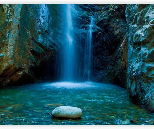 Miniatura 8 de artgeist Mural de pared premium cascada de 118 x 91 pulgadas, papel tapiz no tejido, decoración de pared de vellón, impresión fotográfica, diseño