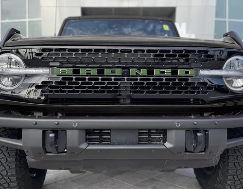 Miniatura 9 de Superposiciones de letras de rejilla - Compatible con Bronco 2021-2026