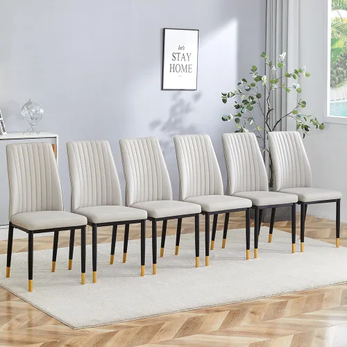 Miniatura 21 de Sillas De Comedor Juego de 4 Sillas De Comedor Juego de 4 Sillas De Comedor para Comedor, Juego de 4 Sillas De Comedor para Comedor, Cocina, Sala