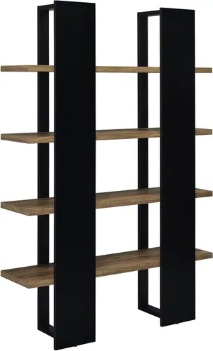 Miniatura 7 de Coaster Home Furnishings - Danbrook - MDF y laminado - Estantería de 4 estantes con acabado de doble tono y estilo contemporáneo - Oficina en casa