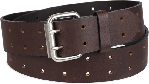 Miniatura 2 de Dickies - Cinturón de cuero para hombre con hebilla de doble punta