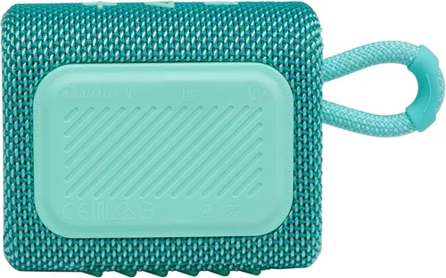 Miniatura 2 de JBL Go 3 - para uso portátil - Altavoz con Bluetooth - Batería integrada impermeable y a prueba de polvo - Incluye paño de limpieza (verde azulado)