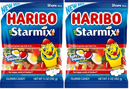Miniatura 5 de HARIBO - Gomitas de ositos, bolsa resellable de 10 onzas, sabores surtidos