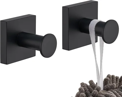 Miniatura 9 de KOKOSIRI Ganchos para Toallas de Baño para Pared de Ducha, Colgadores de Toallas, Ganchos para Bata de Baño para Puerta, Cocina, Armario, Acero Oro