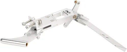 Miniatura 9 de Conjunto de timón de barco a control remoto, eje flexible de 0.2 pulgadas con soporte Kits de timón integrado de 4.3 pulgadas para modelo de barco