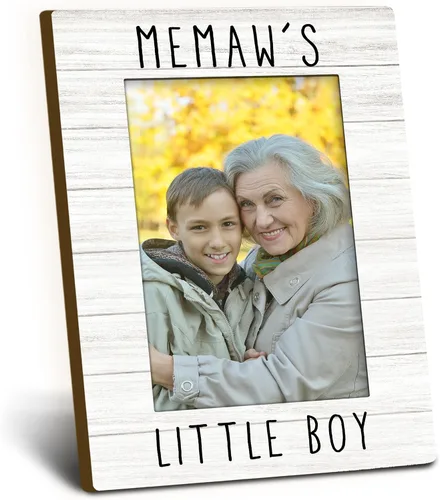 Miniatura 9 de Collar de Fotos Yiayia 4x6, Collar de Fotos de Madera Yiayia, Regalos de Navidad, Día de la Madre y Cumpleaños para Yiayias de su Nieta, Pequeños