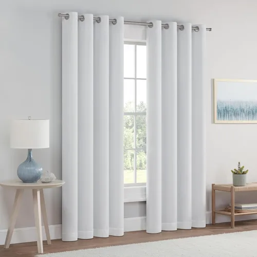 Miniatura 5 de Eclipse Dutchess - Cortinas 100% opacas con ojales, cortinas de ventana con aislamiento térmico para sala de estar, dormitorio o sala de prensa