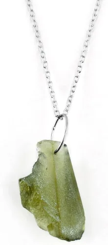 Miniatura 16 de Collar con colgante de piedras preciosas, piedra de energía áspera, cristales curativos de chakras, plata esterlina 925, chapado en rodio, piedra