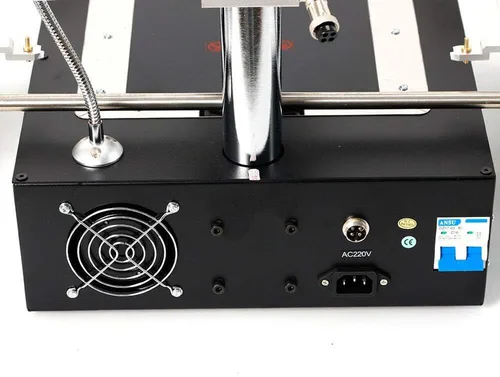 Miniatura 4 de Estación de retrabajo infrarroja de BGA, 1250W IR6500 Máquina de soldadura infrarroja de aire caliente SMD Soldadura Reballing Soldador de estación