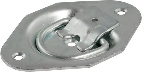 Miniatura 6 de CURT 83601 Anilla de Amarre de Cuerda de Remolque Empotrada de 1-3/8 x 1-7/8 Pulgadas, Capacidad de 1,200 lbs (Paquete de 2)