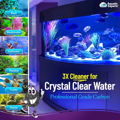 Miniatura 8 de Carbón activado de alta calidad, carbón de acuario para filtro de pecera, medios de filtro de acuario, carbón granulado para peceras, carbón