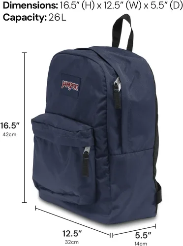 Miniatura 2 de JanSport SuperBreak One Mochilas, bolsa duradera y ligera con 1 compartimento principal, bolsillo frontal con organizador integrado, de primera