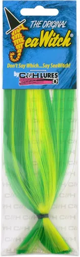 Miniatura 86 de C&H Lures Señuelos de Pesca Sea Witch - Originales Desde 1959, Faldas de Nylon Revelan Cabeza con Peso, 15 Colores, 8 Pesos de Cabeza, Señuelo