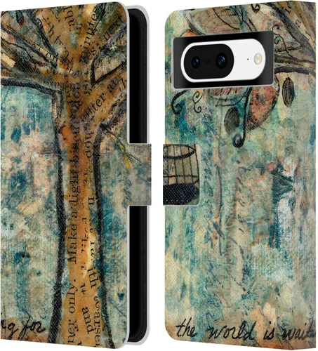 Miniatura 13 de Head Case Designs Officially Licensed Wyanne Half Light Nature 2 Leather Wallet Case Compatible with Google Pixel 8