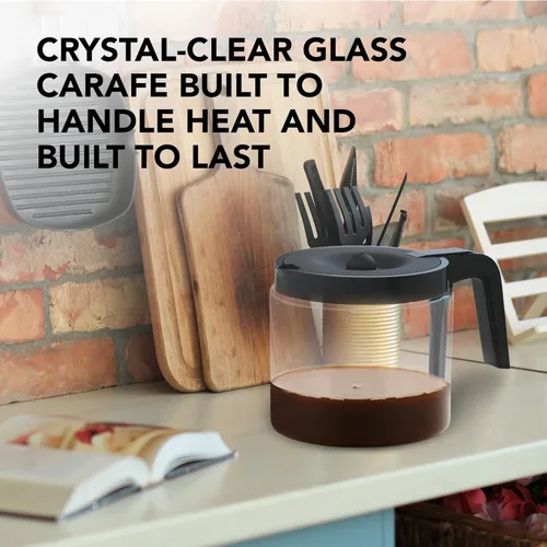 Miniatura 6 de Jarra de café de 12 tazas compatible con Keurig K-Duo Essentials, K Duo Hot & Iced – NO encajará en Keurig K-Duo Single Serve