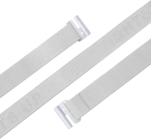 Miniatura 37 de Cinturón elástico ajustable – Cinturones para mujer, cinturón de cintura antideslizante, sin mostrar hebilla plana para mujer