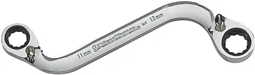 Miniatura 2 de GEARWRENCH Juego de llaves de carraca reversibles en forma de S de 5 piezas, 12 puntos, doble extremo de caja, métricas - 85299