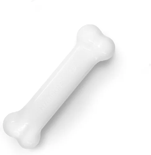 Miniatura 18 de Nylabone Original Bone Power - Paquete de valor de juguetes masticables para perros, juguetes duraderos para perros masticadores agresivos, sabor