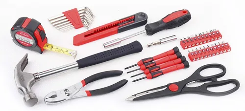 Miniatura 2 de Juego de herramientas DT9706 Apollo, Herramientas de precisión, 39 piezas Rojo