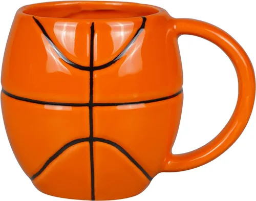 Miniatura 10 de Ceramicfor Taza de café de béisbol, regalo de Navidad novedoso para hombres, mujeres, todos los amantes del deporte, 14 onzas, color blanco