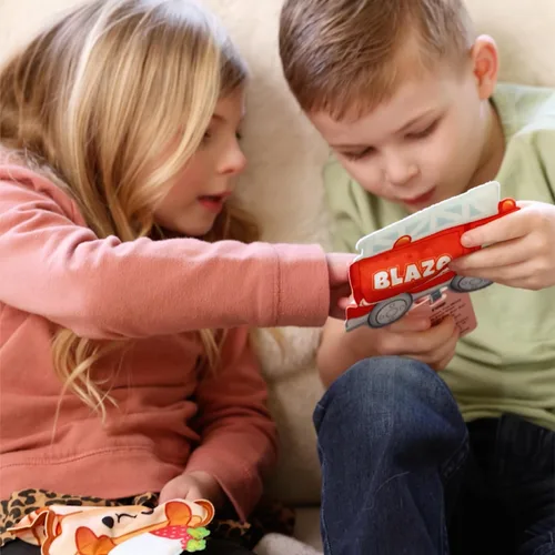 Miniatura 5 de Vango BIZYBOO - El peluche original de Seek & Find - Juego educativo de búsqueda de objetos ocultos para resolver problemas y emparejar para niños