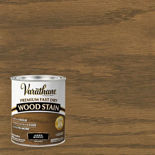 Miniatura 2 de Varathane Colorante de madera de secado rápido premium, cuarto de galón, trigo envejecido