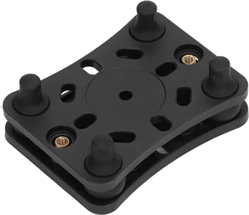 Qiilu Soporte de teléfono para motocicleta con amortiguación de vibraciones, soporte para teléfono móvil de motocicleta, soporte para teléfono móvil