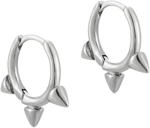 New 2026 925 Sterling Silver Ear Needle Cross Hoop Earrings For Women Water Drop Round Pendientes Vintage Jewelry Fashion Trendy Accessories