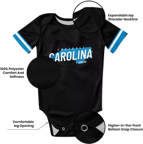 Miniatura 6 de Ropa de bebé personalizada para niño y niña de fútbol para bebé, regalos para niño, añade nombre y número personalizado