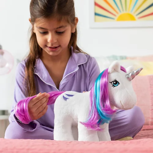 Miniatura 3 de Peluche de My Little Pony Unicornio y Pegaso - Glory - Peluche de Coleccionista, Juguete de Animal de Peluche Retro, Niño, Niño Pequeñ, Niña, Niño