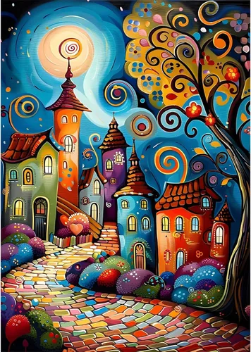 Miniatura 9 de croshom Kit de arte de diamantes 5D atrapasueños, kits de pintura de diamantes de mariposa para adultos principiantes, pintura de taladro redondo