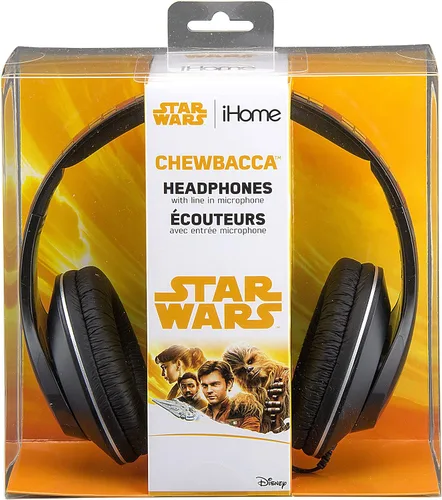 Miniatura 4 de eKids Star Wars Han Solo Movie Chewbacca - Auriculares sobre la oreja con micrófono integrado