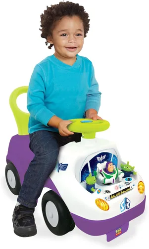 Miniatura 4 de Kiddieland: Mi Primer Buzz Ride On, Reproduce Música y Tiene Luces Intermitentes, El Tablero Tiene Actividades Electrónicas Interactivas con Sonidos