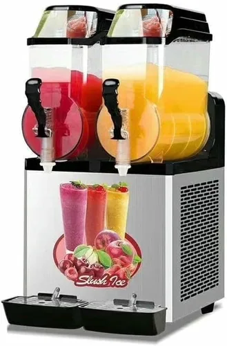 Máquina para hacer hielo en granizado de 12/24/36L, máquina comercial para hacer jugos granizados, máquina de bebidas congeladas de batido de