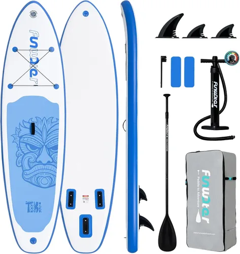 Miniatura 14 de FunWater Inflatable Ultra-Light Stand Up Paddle Board for All Skill Levels with Premium SUP Paddleboard Accessories,Non-Slip Comfort Deck for Youth