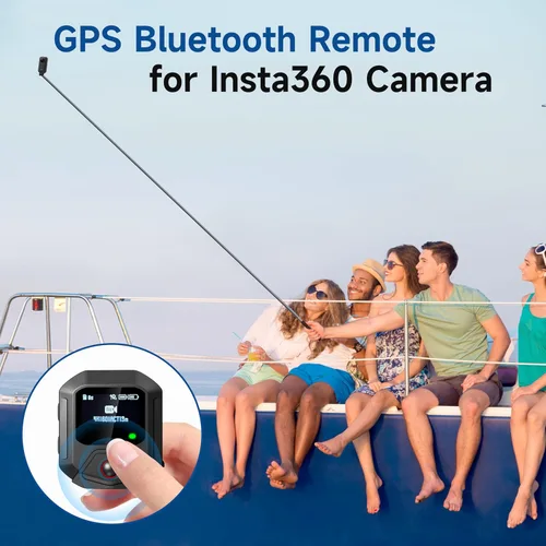Miniatura 2 de Control remoto GPS para cámaras Insta360 X5/X4/X4 Air X3/Go 3S/ACE pro 2/ACE Pro/ONE X2, accesorios de acción inteligente de 25M de alcance