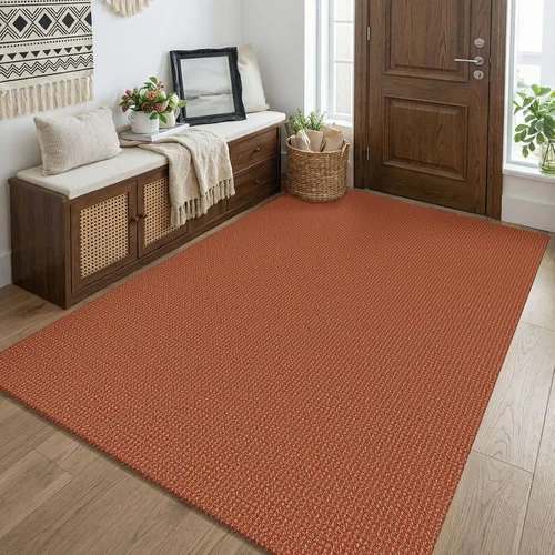 Miniatura 94 de KOZYFLY - Tapetes para entrada, lavable, tejido, con respaldo de goma antideslizante, de algodón, interiores, cocina, entrada, vestíbulo y puerta