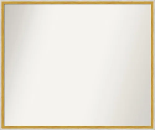 Miniatura 788 de Amanti Art Espejo de baño blanco para sobre el fregadero, 32 x 45 pulgadas, espejo de tocador rectangular blanco esbelto, marco de madera moderno